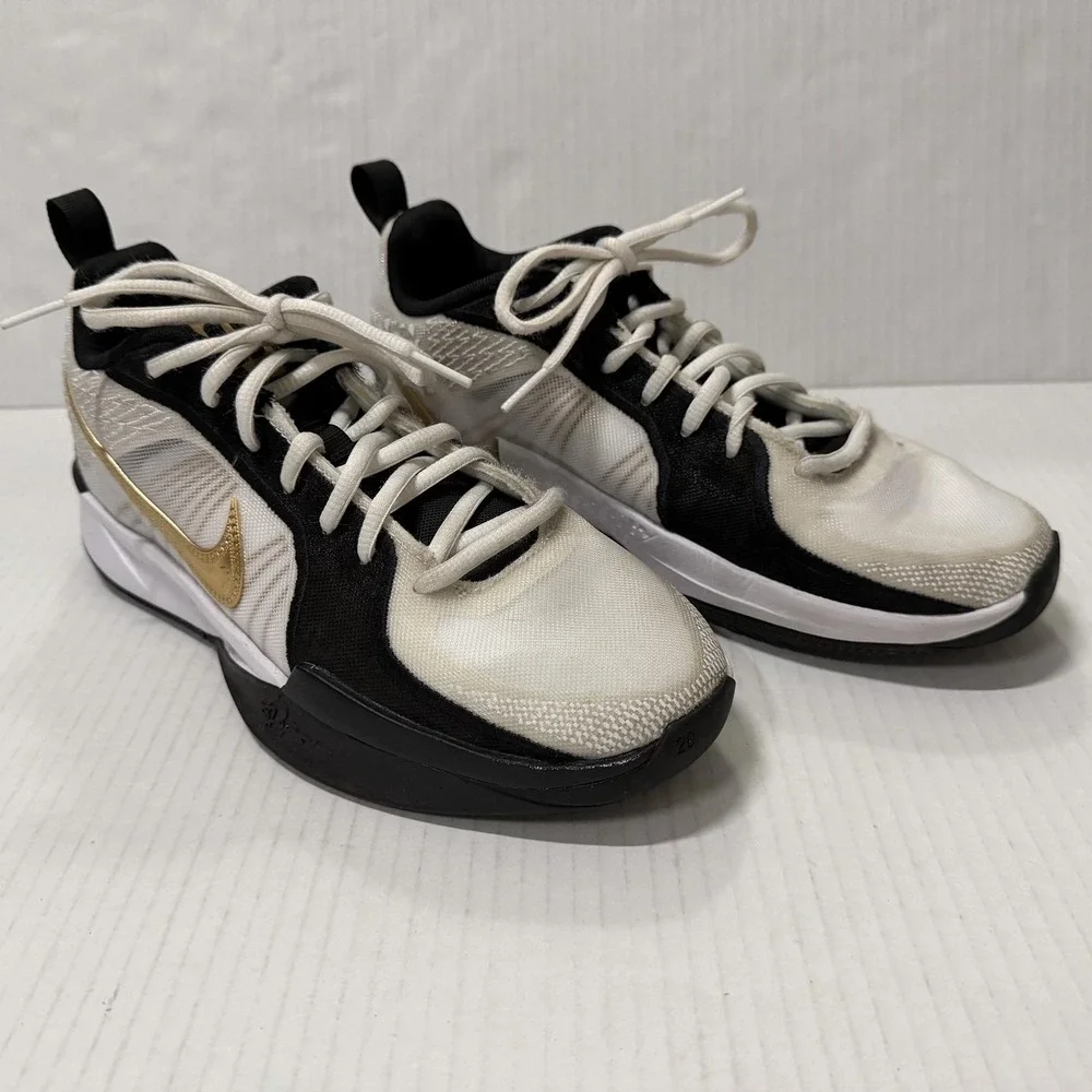 Nike Sabrina 2 Shoes Youth 6.5Y Gold Quest Basketball Sneakers FQ7377-001